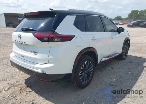 2024 Nissan Rogue Platinum Intelligent Awd z USA, uszkodzony, nr VIN JN8BT3DDXRW455418